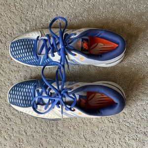NEW BALANCE Men’s Tennis 851 White and Blue Sneakers Tennis Shoes